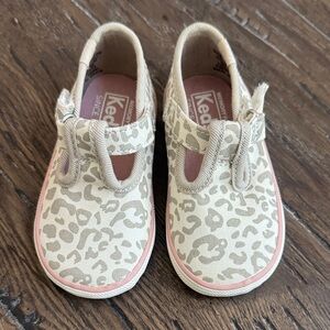 Keds Baby Leopard Sneakers - Size 4M